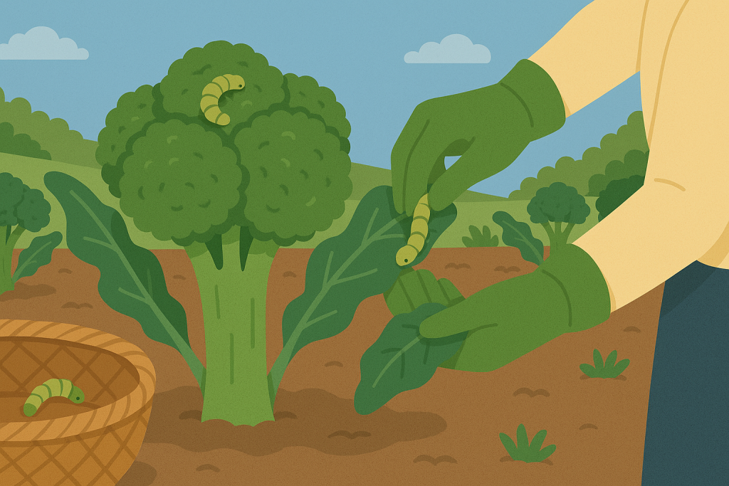 ブロッコリー栽培と害虫対策のタイミングと注意点