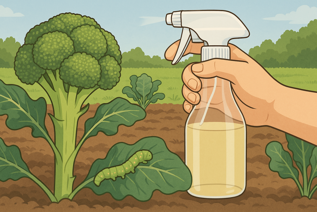 青虫駆除に酢は効果がある？使い方と注意点